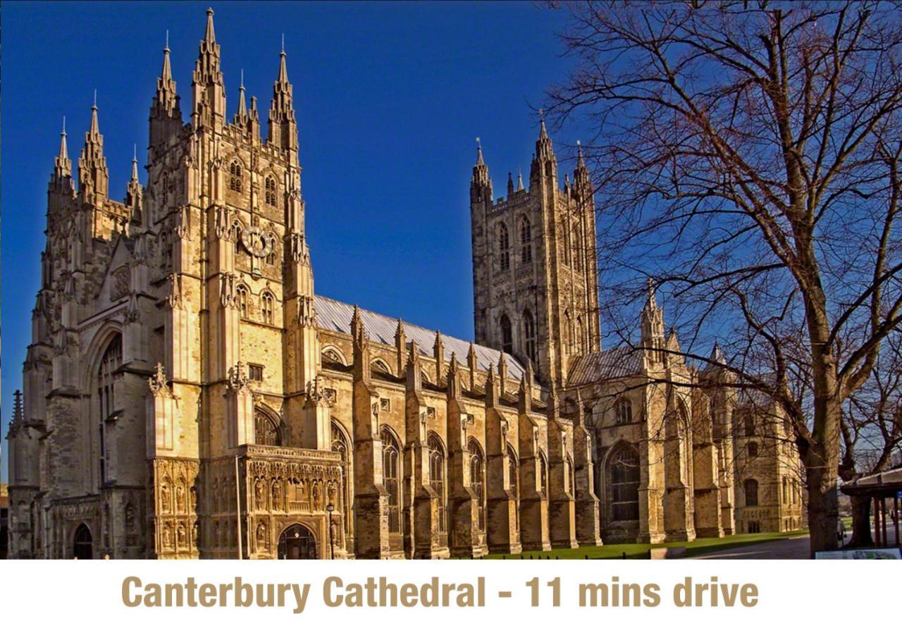 Canterbury Romantic Modern Home Goodnestone  Eksteriør bilde